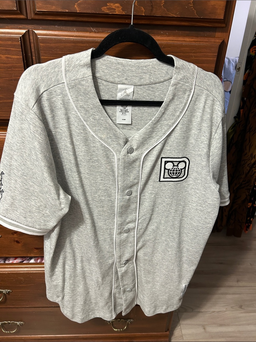 Disney Walt Disney World, short sleeve jersey M NWT